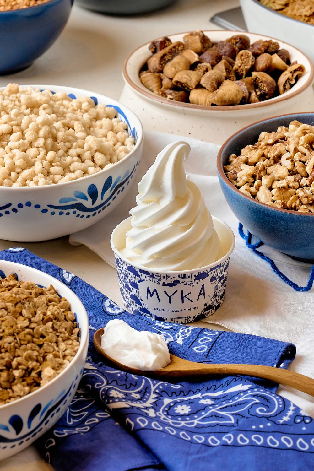 MYKA Greek Frozen Yogurt